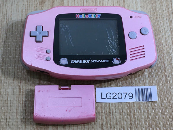 LG2079 Not Working GameBoy Advance Hello Kitty Ver. Game Boy Console Japan