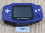 LF8979 With Defects - GameBoy Advance Violet Game Boy Console Japan