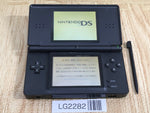 LG2282 Plz Read Item Condi Nintendo DS Lite Jet Black Console Japan