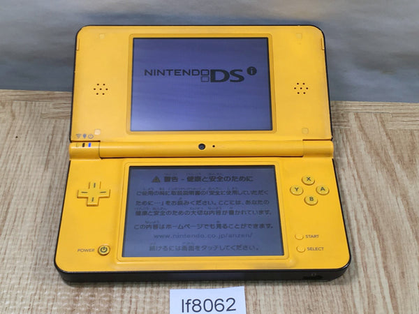 LF8062 With Defects - Nintendo DSi LL XL DS Yellow Console Japan
