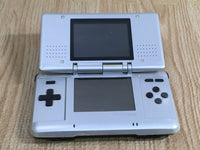 LG2380 Plz Read Item Condi Nintendo DS Platinum Silver Console Japan