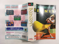 DK4187 Davis Cup BOXED Mega Drive Genesis Japan