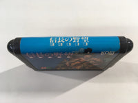 DK7279 Nobunaga no Yabou Bushou Fuunroku Mega Drive Genesis Japan