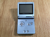 LG2551 Plz Read Item Condi GameBoy Advance SP Pearl Blue Console Japan
