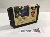 DK7281 Castle of Illusion I Love Mickey Mouse Fushigi Mega Drive Genesis Japan