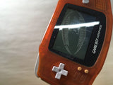 GameBoy Advance Clear Orange & Black Console Japan - Not Working LF5598