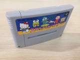 Sanrio World Smash Ball BOXED SNES Super Famicom Japan - UE1077