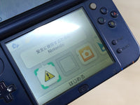 LG2469 Plz Read Item Condi Nintendo NEW 3DS LL XL METALLIC BLUE Console Japan