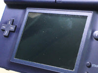 LG1296 Plz Read Item Condi Nintendo DS Lite Enamel Navy Console Japan
