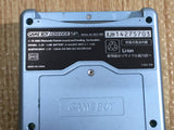 LG2551 Plz Read Item Condi GameBoy Advance SP Pearl Blue Console Japan