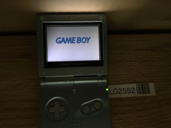 LG2552 No Battery GameBoy Advance SP Pearl Blue Game Boy Console Japan