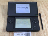 LG2283 Plz Read Item Condi Nintendo DS Lite Jet Black Console Japan