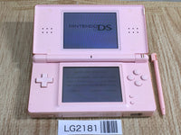 LG2181 No Battery Nintendo DS Lite Noble Pink Console Japan
