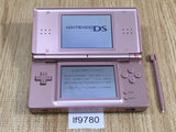 LF9780 Tested Working - No Battery Nintendo DS Lite Metallic Rose Console Japan