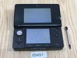 lf9491 No Battery Nintendo 3DS Clear Black Console Japan
