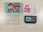 UE4606 Kunio Ike Ike Nekketsu Hockey Bu BOXED NES Famicom Japan