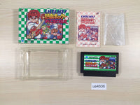 UE4606 Kunio Ike Ike Nekketsu Hockey Bu BOXED NES Famicom Japan
