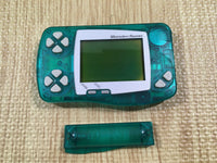 kh3979 Plz Read Item Condi Wonder Swan Skeleton Green Bandai Console Japan
