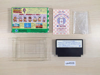 UE4606 Kunio Ike Ike Nekketsu Hockey Bu BOXED NES Famicom Japan
