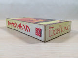 The Lion King BOXED SNES Super Famicom Japan - UE5266