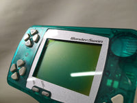 kh3979 Plz Read Item Condi Wonder Swan Skeleton Green Bandai Console Japan