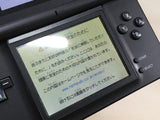 LG2283 Plz Read Item Condi Nintendo DS Lite Jet Black Console Japan