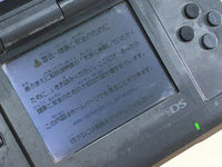 LG2381 Plz Read Item Condi Nintendo DS Graphite Black Console Japan