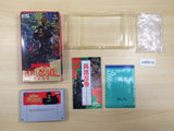 Super Inindou Datou Nobunaga BOXED SNES Super Famicom Japan - UE6610