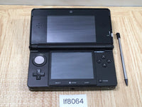 LF8064 Not Working - Nintendo 3DS Cosmo Black Console Japan