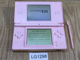 LG1298 Plz Read Item Condi Nintendo DS Lite Noble Pink Console Japan