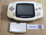 LG2081 Not Working GameBoy Advance White Game Boy Console Japan