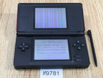 LF9781 With Defects - Nintendo DS Lite Crimson Black Console Japan