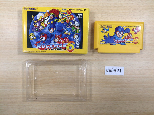 ue5821 Rockman 6 MegaMan BOXED NES Famicom Japan – J4U.co.jp