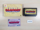 Rampart BOXED NES Famicom Japan - UE4040