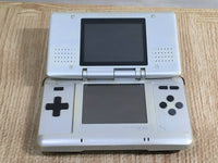 LG2553 Plz Read Item Condi Nintendo DS Platinum Silver Console Japan