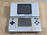 LG2553 Plz Read Item Condi Nintendo DS Platinum Silver Console Japan