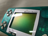 kh3980 Plz Read Item Condi Wonder Swan Skeleton Green Bandai Console Japan