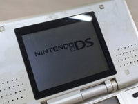 LG2553 Plz Read Item Condi Nintendo DS Platinum Silver Console Japan