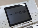 LG2553 Plz Read Item Condi Nintendo DS Platinum Silver Console Japan