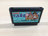 UE4607 Nekketsu Koukou Dodgeball Bu Kunio Kun BOXED NES Famicom Japan