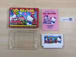 UE8275 Hello Kitty World BOXED NES Famicom Japan