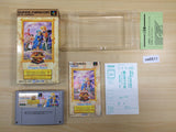 Dragon Slayer The Legend of Heroes 2 BOXED SNES Super Famicom Japan - UE6611