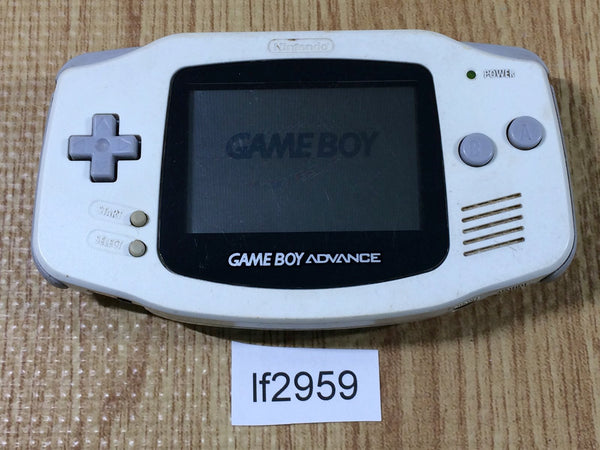 lf2959 Plz Read Item Condi GameBoy Advance White Game Boy Console Japan