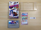 Super Nazo Puyo Rulue no Roux Puyo Puyo BOXED SNES Super Famicom Japan - UE8482