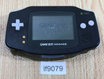 LF9079 With Defects - GameBoy Advance Black Game Boy Console Japan