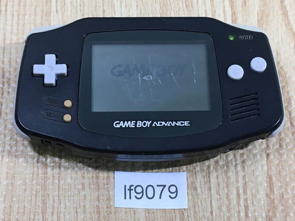 LF9079 With Defects - GameBoy Advance Black Game Boy Console Japan