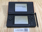 LG2285 Plz Read Item Condi Nintendo DS Lite Crimson Black Console Japan