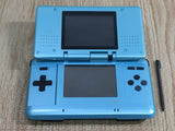 LG2554 Plz Read Item Condi Nintendo DS Turquoise Blue Console Japan