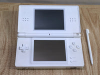 LG1299 Plz Read Item Condi Nintendo DS Lite Crystal White Console Japan