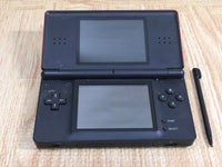 LG2285 Plz Read Item Condi Nintendo DS Lite Crimson Black Console Japan